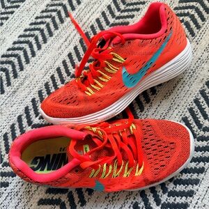 Nike orange Lunartempo running shoes